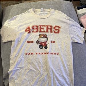 49ers Hello Kitty Graphic T-Shirt